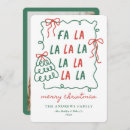 Search for green and red christmas cards Trendy