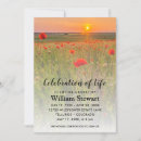 Search for wild life invitations Celebration of life