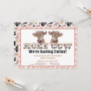 Search for cow baby shower invitations Western