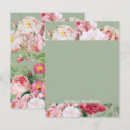 Search for vintage pink roses note cards Feminine
