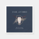 Search for skull wedding napkins Boho