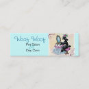 Search for poodle business cards Black
