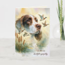 Search for spaniel dog cards Watercolor