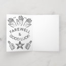 Search for farewell cards Good luck