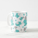 Search for blue elephant mugs Elephant with balloon
