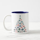 Search for retro christmas tree mugs Red