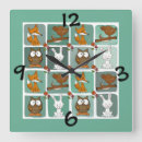 Search for woodland animals clocks Deer