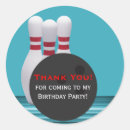 Search for bowling balls stickers Bowling birthday party