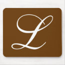 Search for l mousepads Monogrammed
