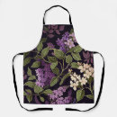 Search for purple flower aprons Garden