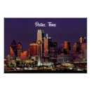 Search for dallas skyline posters Texas