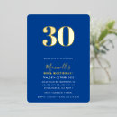 Search for milestone 30th birthday invitations Minimalist