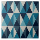 Search for blue geometric pattern tiles Geometry