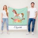 Search for rocks and blankets Rocking horse