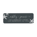 Search for white starfish return address labels Beach