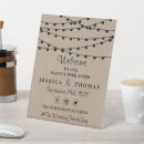 Search for string lights wedding signs Rustic