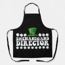 Search for st patrick day aprons Leprechaun