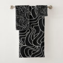 Search for black and white modern bath towels Colourful