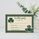 Search for claddagh invitations Shamrock