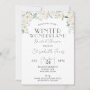 Search for winter wonderland bridal shower invitations Elegant