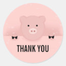 Search for round pig stickers Thank you