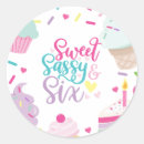 Search for sassy stickers Pink