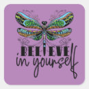 Search for words of encouragement stickers Believe in yourself