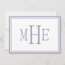 Search for purple note cards Elegant