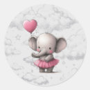 Search for pink grey elephant stickers Animal