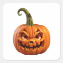 Search for pumpkin carving stickers Face