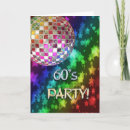 Search for 60s party invitations Disco