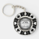 Search for card suits key rings Gambler