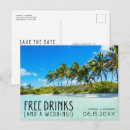 Search for free drinks save the dates Destination