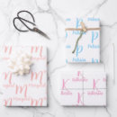 Search for pink and blue wrapping paper Cute