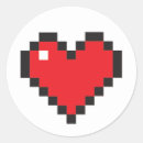 Search for pixelated stickers Valentine