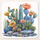 Search for cacti coasters Watercolor