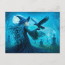 Search for graveyard halloween cards Witch