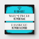 Search for wifi plaques Guest room