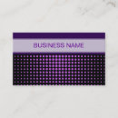 Search for purple pattern business cards Geometric