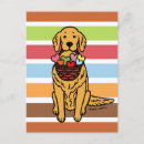 Search for retriever” postcards For her