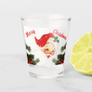 Search for santa claus shot glasses Merry