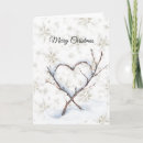 Search for branched christmas cards Snow