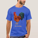 Search for red rooster tshirts Chicken