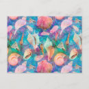 Search for beach shells postcards Pink