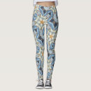 Search for blue swirl pattern leggings Yoga
