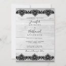 Search for wood and lace invitations Chic
