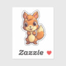 Search for chipmunks stickers Squirrel
