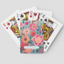 Search for botanical playing cards Script typography