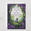 Search for secret wedding invitations Enchanted garden