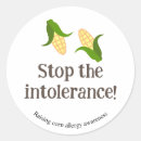 Search for allergy awareness stickers Corn